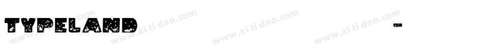 TypeLand 儀鳳寫經體转换器字体转换